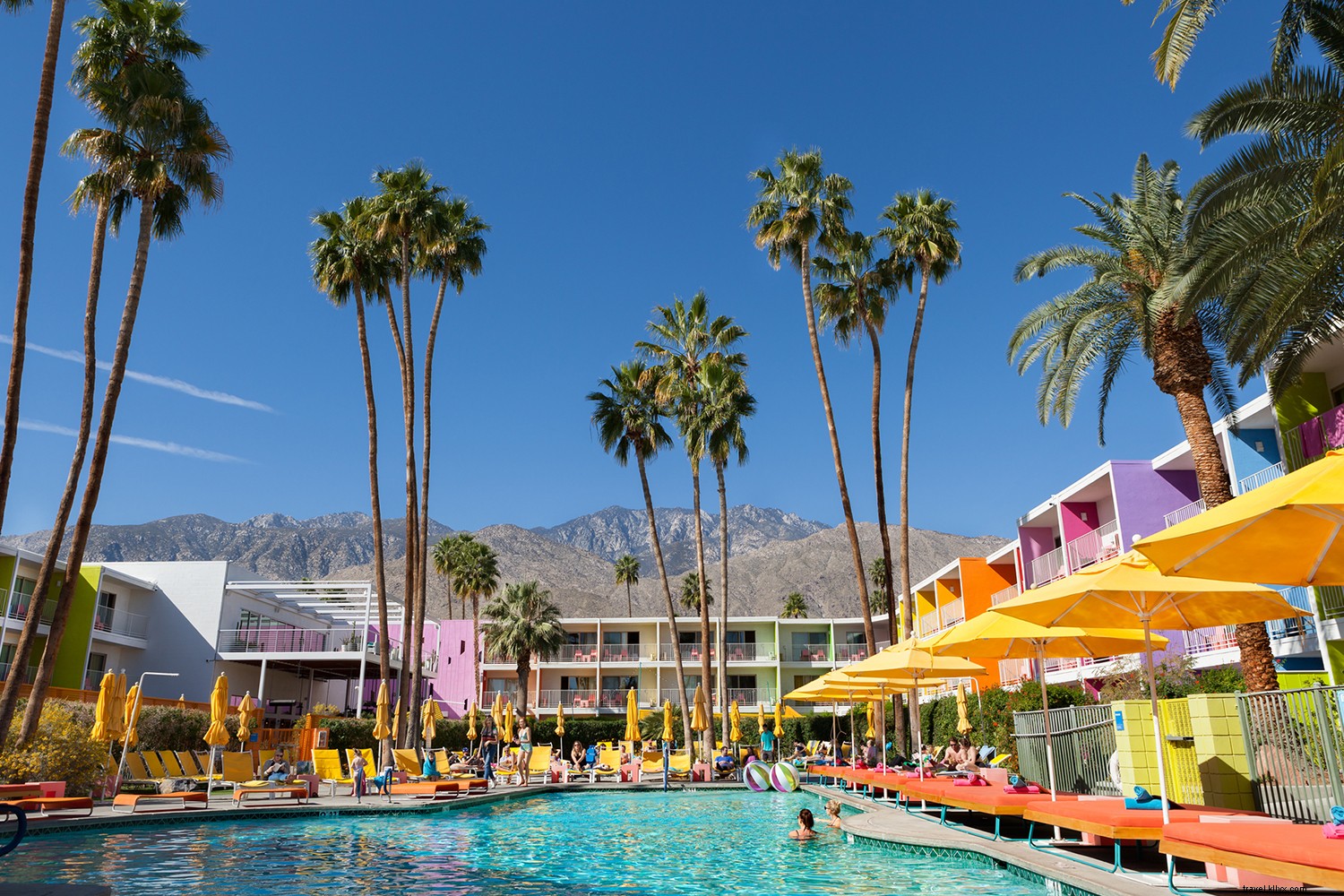 Enregistrement et détente :l été dans le Grand Palm Springs 